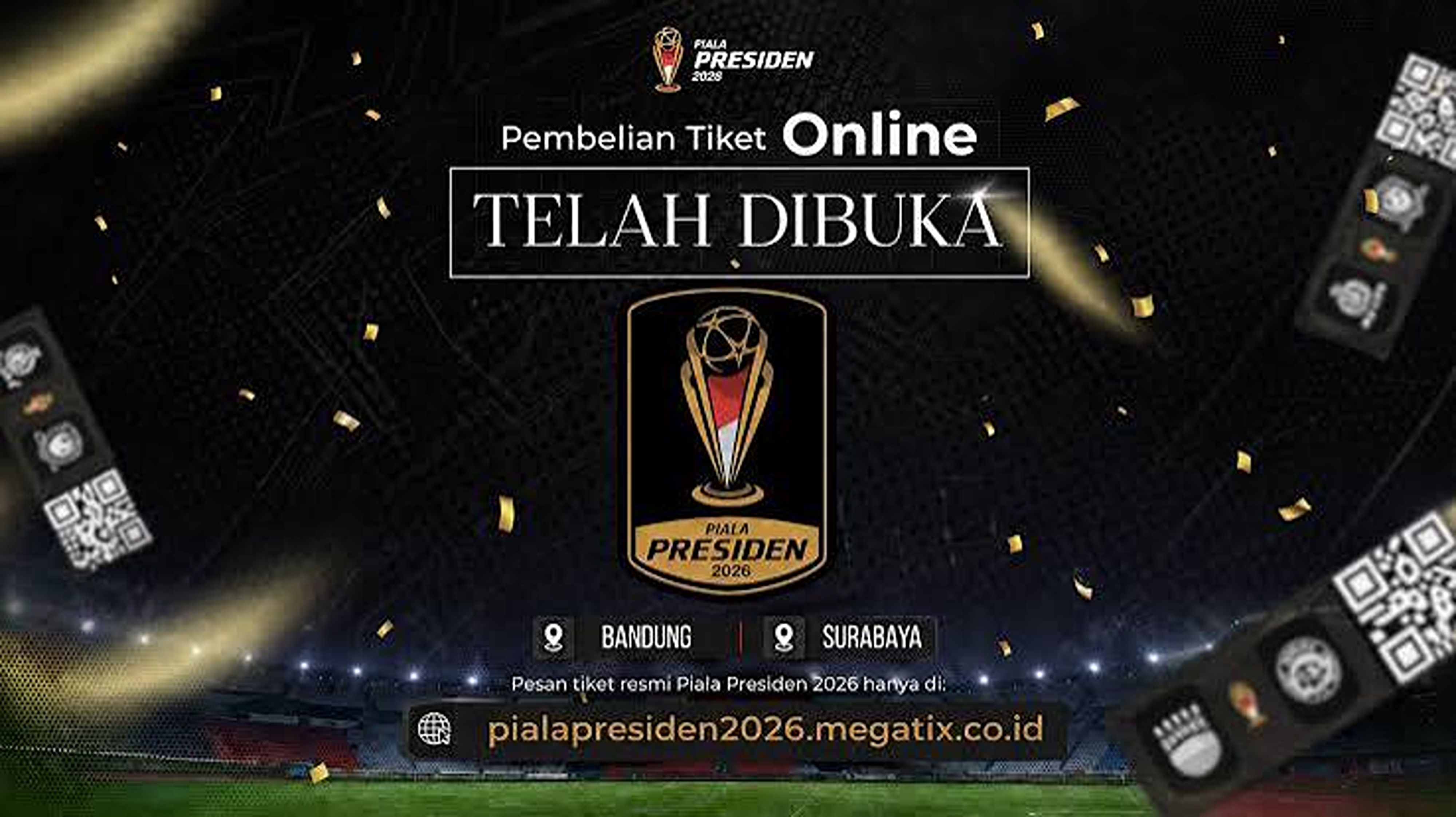 Cara Beli Tiket Piala Presiden 2026
