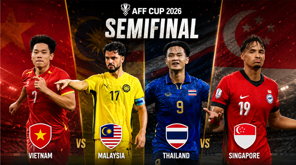 Tim yang lolos ke semifinal Piala AFF 2026