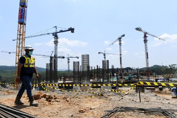 Pembangunan gedung Yudikatif dan Legislatif