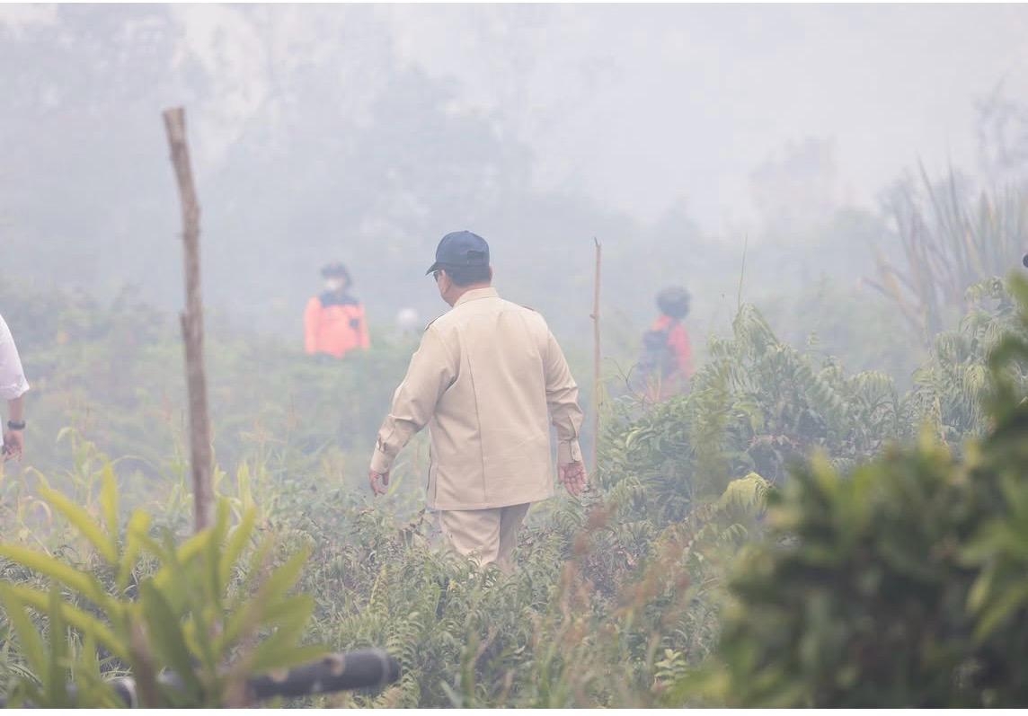 Kunjungan Prabowo Subianto ke Kalimantan Barat, Sabtu (22/8)