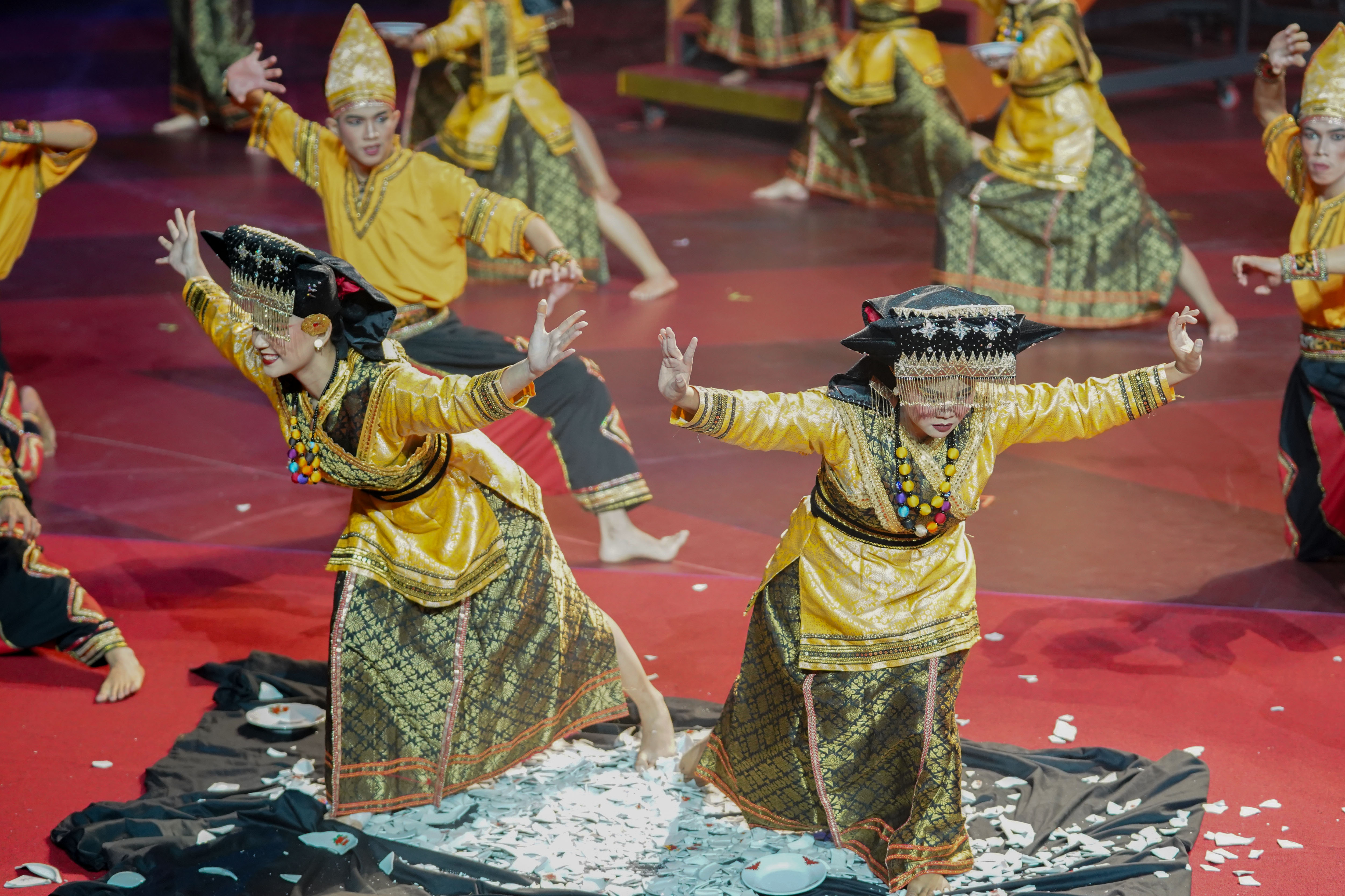 Pagelaran Sabang Merauke Hadirkan Kisah Srikandi Nusantara Dalam Panggung Budaya (Foto: Katadata/Fauza Syahputra)