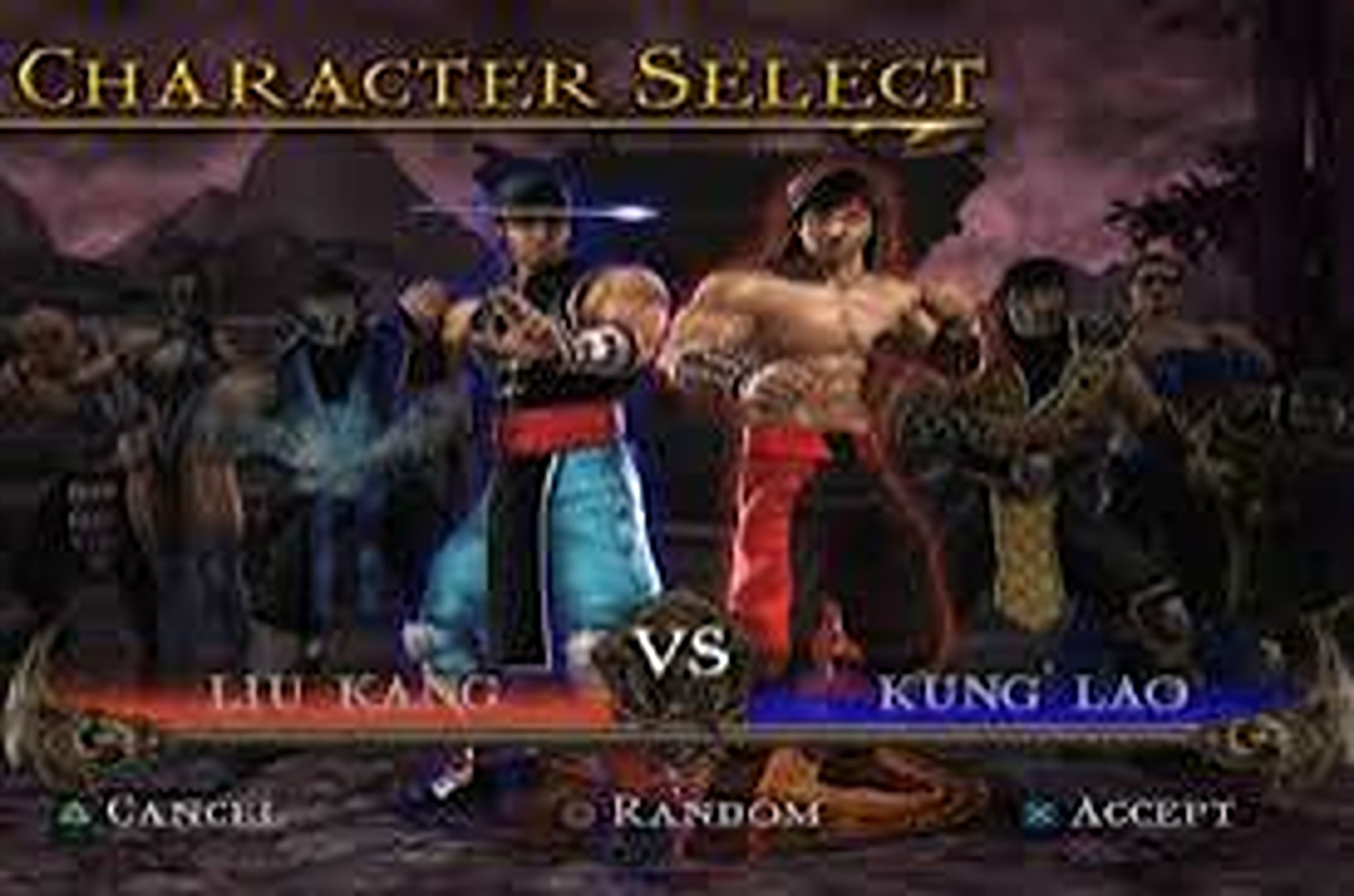 Cheat Mortal Kombat PS2