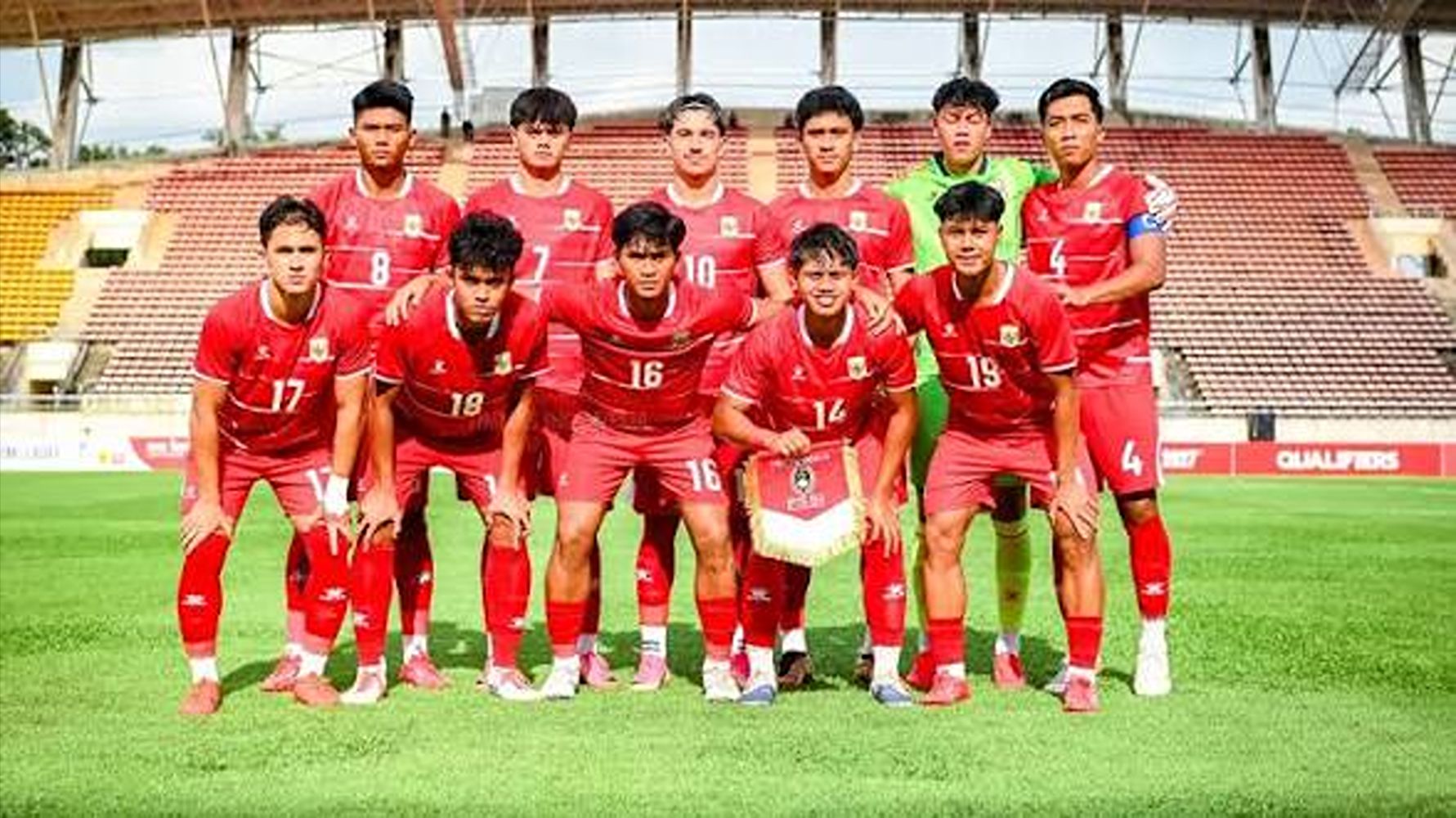 Susunan Pemain Timnas Indonesia U-20 vs Laos