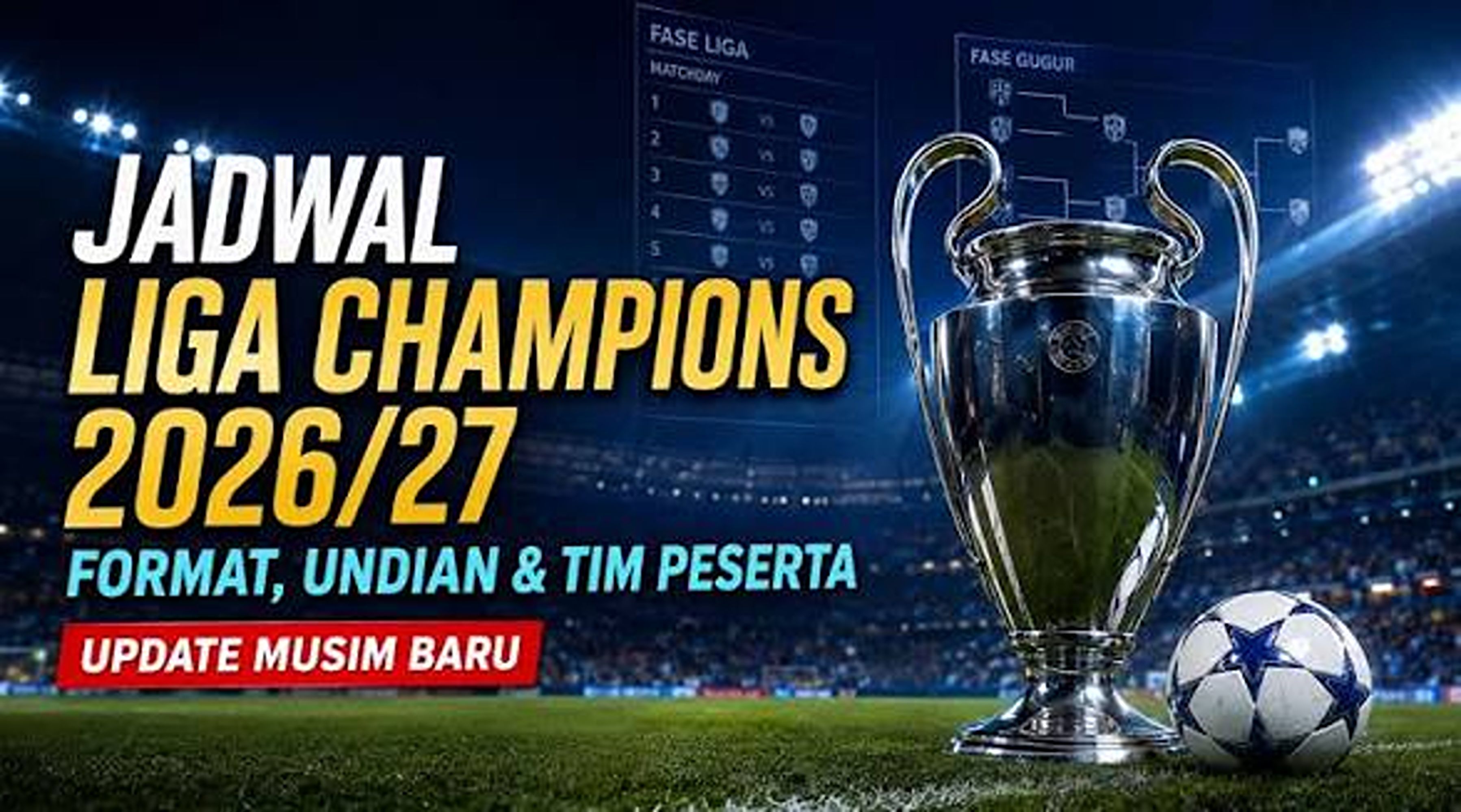 Jadwal Liga Champions 2026/2027