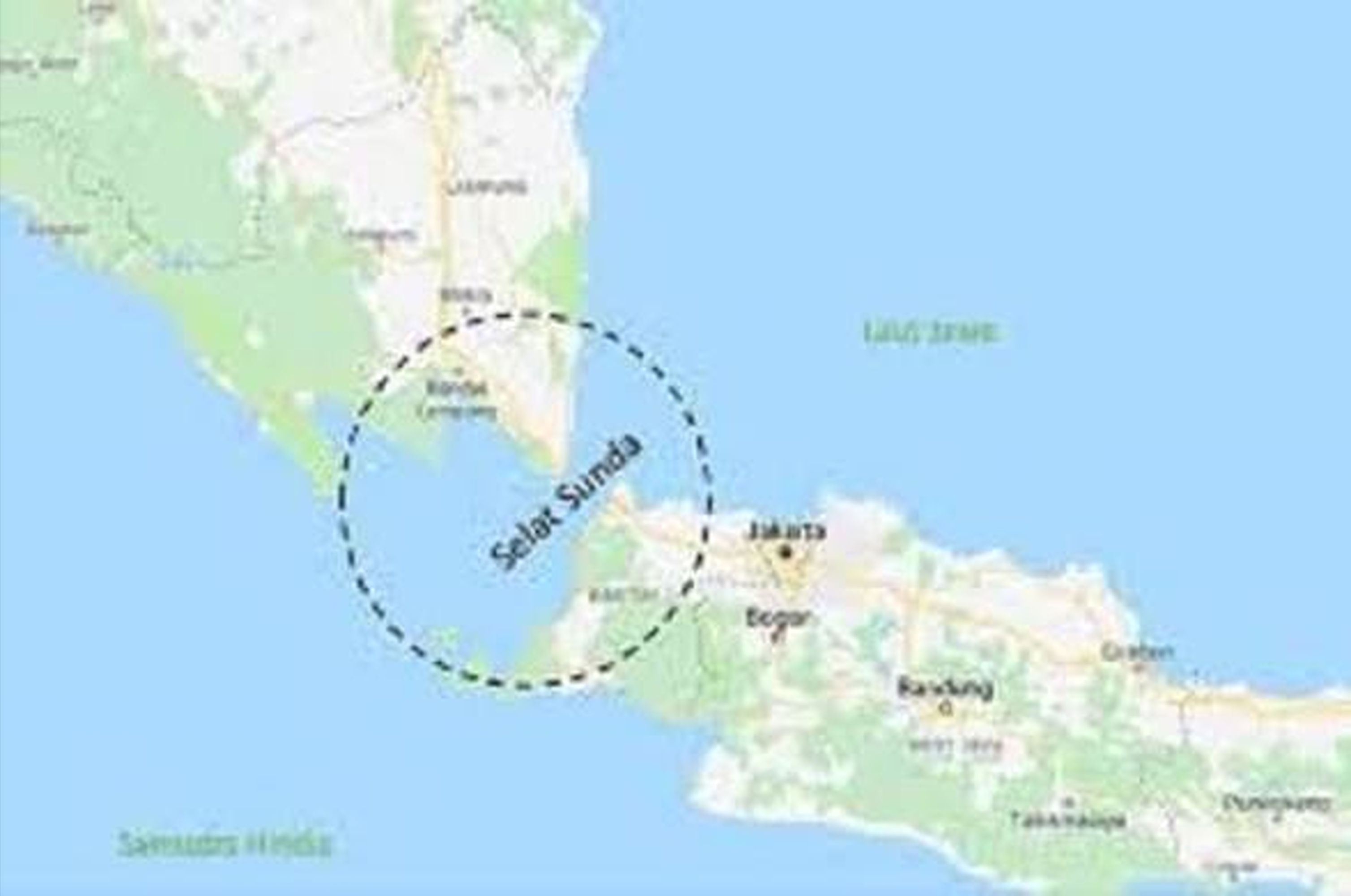 Gempa Megathrust di Selat Sunda 