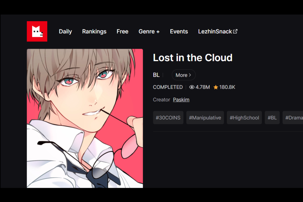 Manhwa Lost in the Cloud