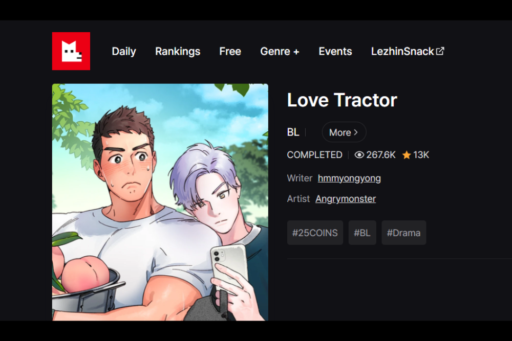 Manhwa Love Tractor