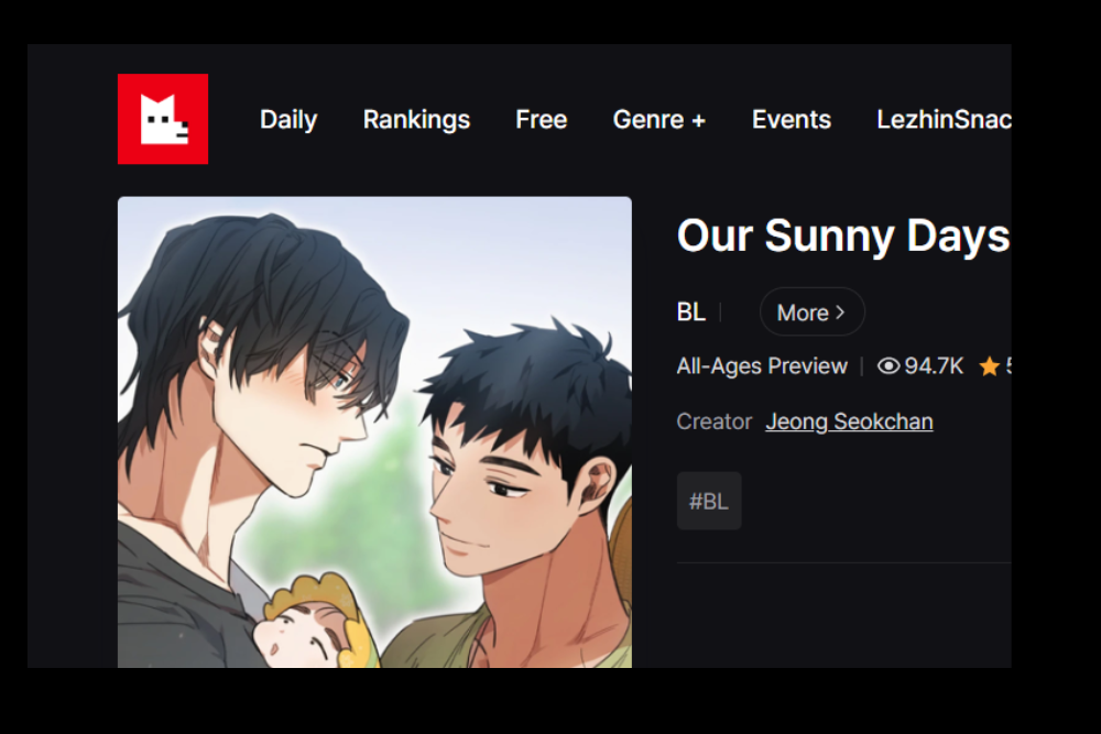 Manhwa Our Sunny Days
