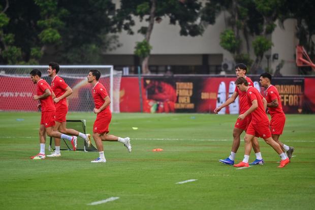 Latihan resmi Timnas Indonesia jelang final FIFA ASEAN Cup 2026