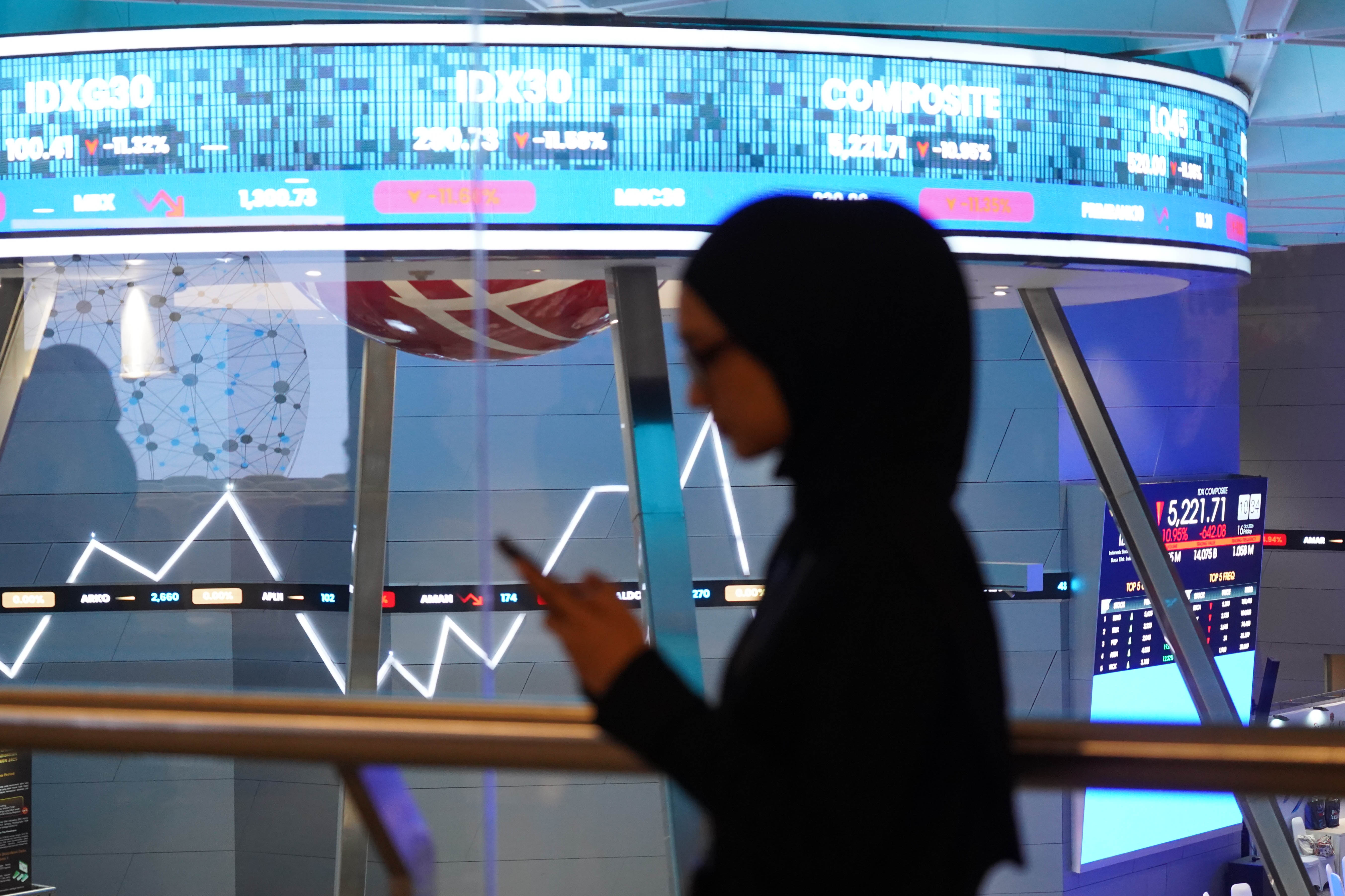IHSG dibuka melemah 8,01% imbas MSCI berencana untuk menurunkan status pasar saham Indonesia dari pasar berkembang menjadi pasar mandiri