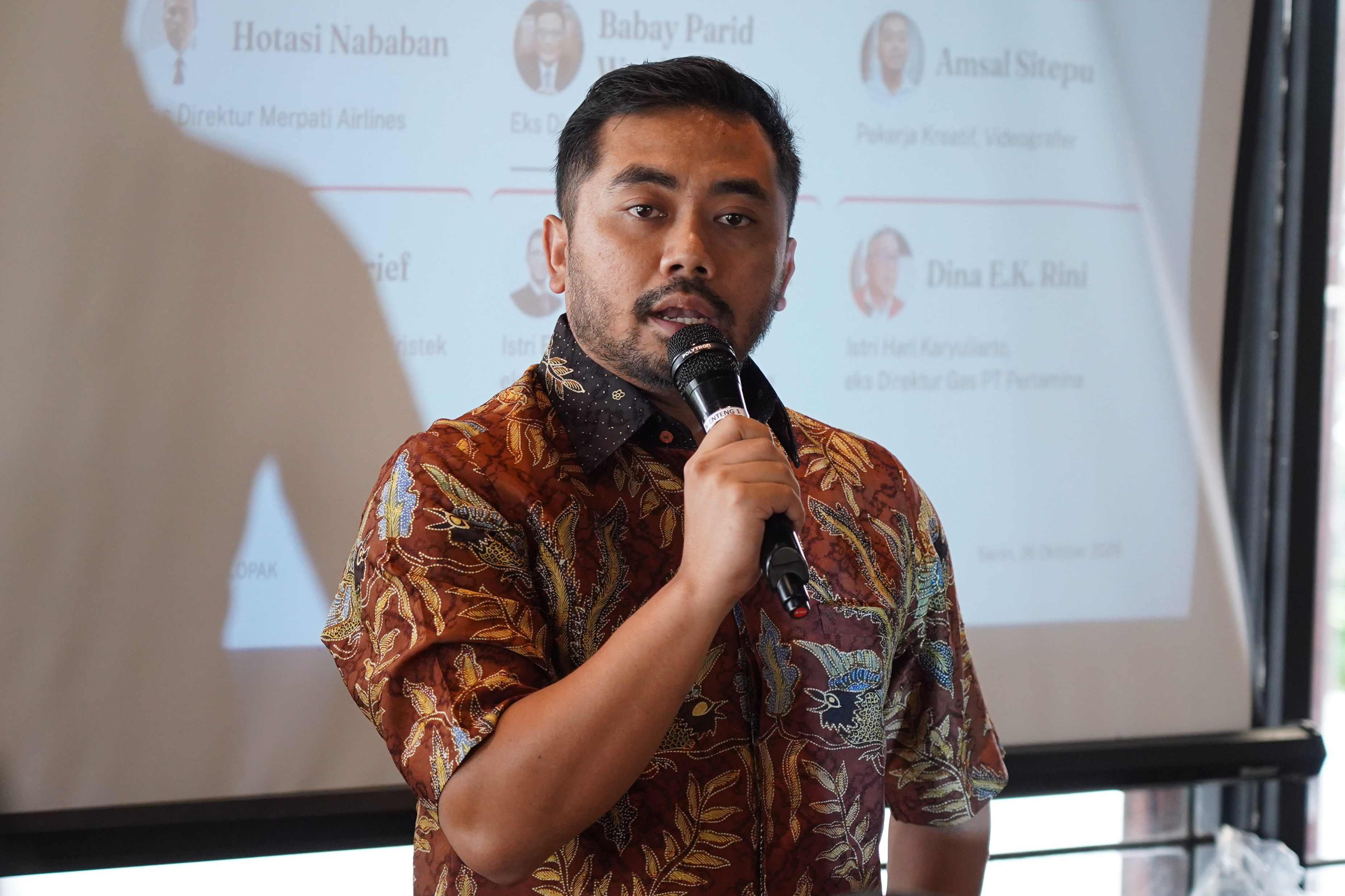 Diskusi Kelopak (Kelompok Perempuan Anti Kriminalisasi) (Foto: Katadata/Fauza Syahputra)