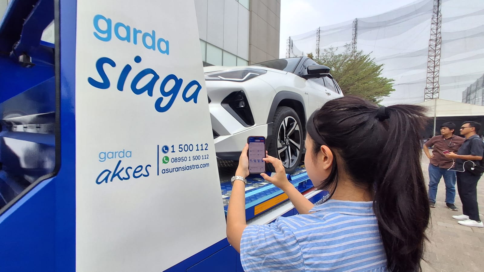 Layanan garda siaga bisa diakses melalui aplikasi, Kamis (29/10)