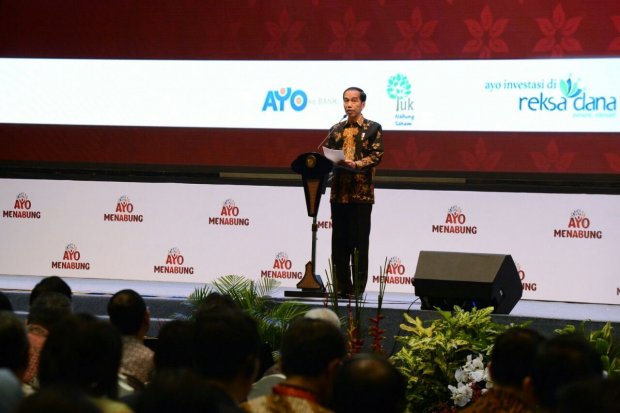 Jokowi Menabung