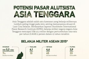 Potensi Pasar Alutsista Asia Tenggara