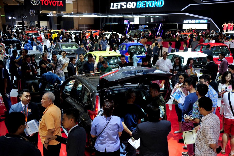 Ilustrasi, event Indonesia International Motor Show (IIMS). Di era normal baru, Dyandra akan melaksanakan event akan menggunakan konsep hibrida, yakni memadukan pertemuan fisik dan virtual.