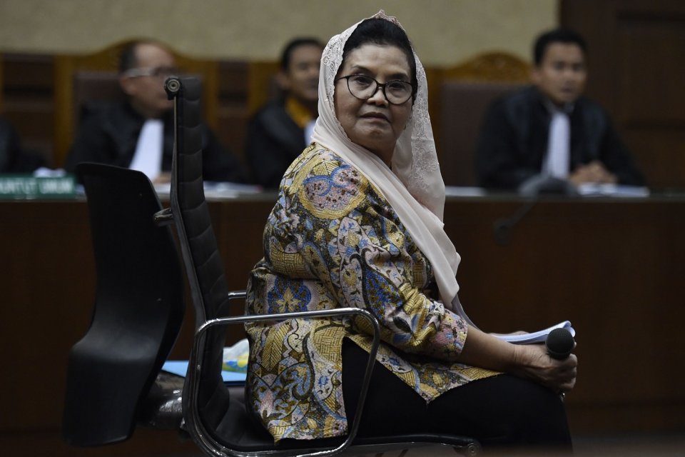 Mantan Menkes Siti Fadilah Supari