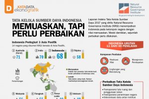 Tata Kelola Sumber Daya Indonesia Memuaskan, Tapi Perlu Perbaikan