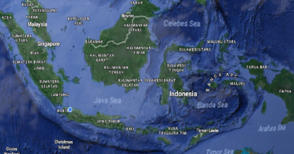 Batas indonesia di sebelah barat adalah