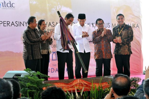 Jokowi Meresmikan KEK Mandalika