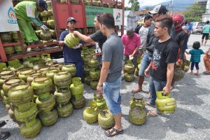 Gas Elpiji 3 kg Langka