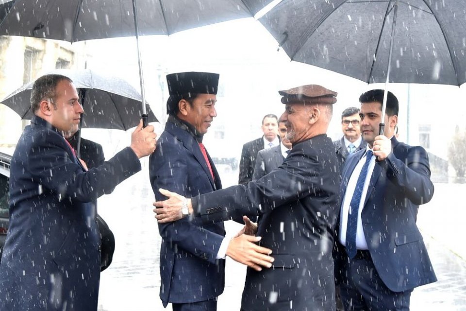 Jokowi dan Ashraf Ghani