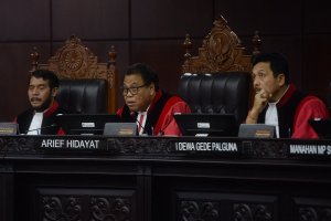  Ketua Mahkamah Konstitusi (MK) Arief Hidayat 