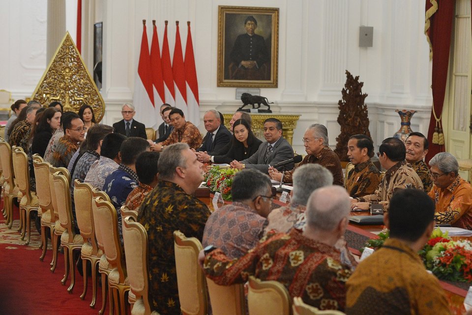 Jokowi dan Pengusaha US ASEAN