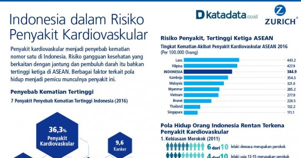Penyebab Indonesia dalam Risiko Penyakit Kardiovaskular 