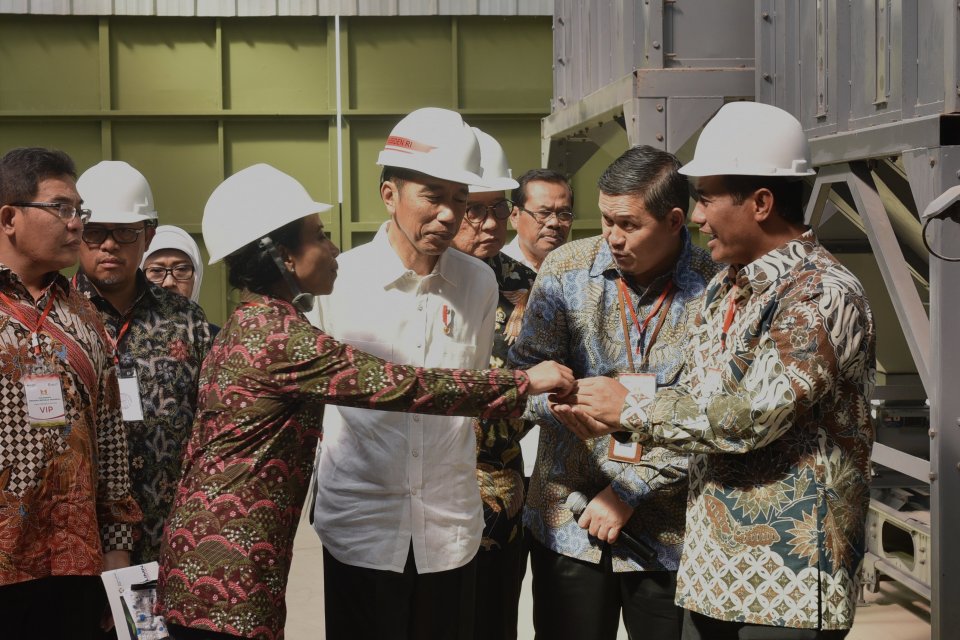 Jokowi Resmikan Korporasi Petani