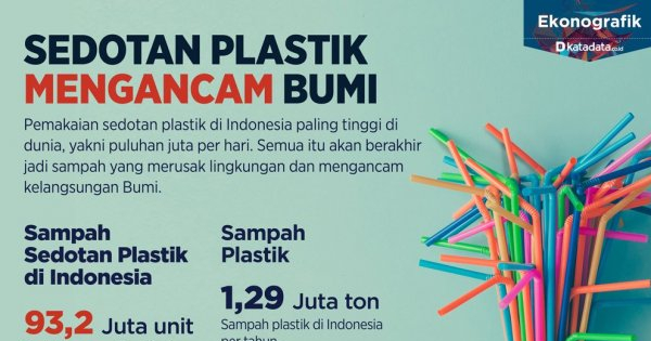 Sedotan Plastik Mengancam Bumi Id