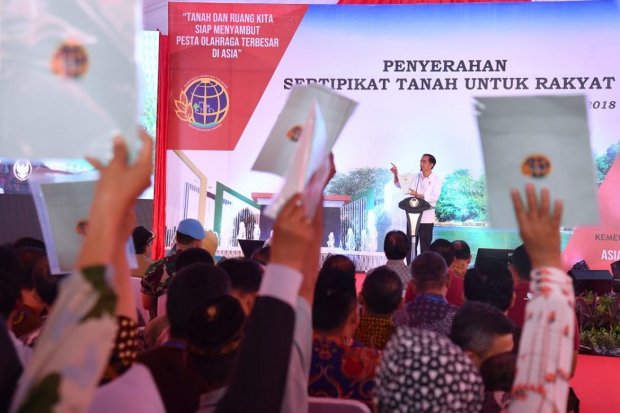 Sertifikat Tanah Jokowi