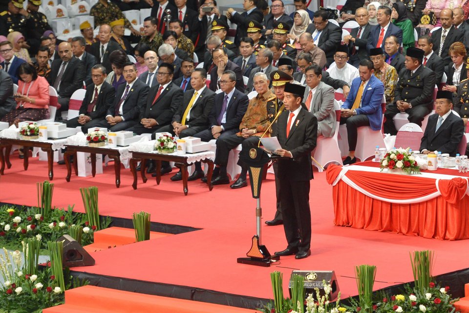 Presiden Joko Widodo HUT Bhayangkara