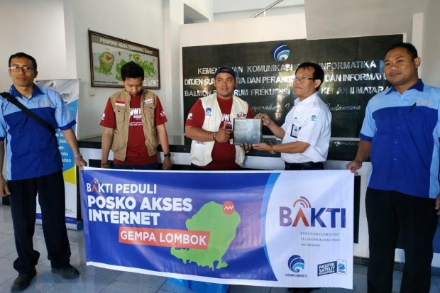 Pemulihan Telekomunikasi Akibat Gempa Lombok
