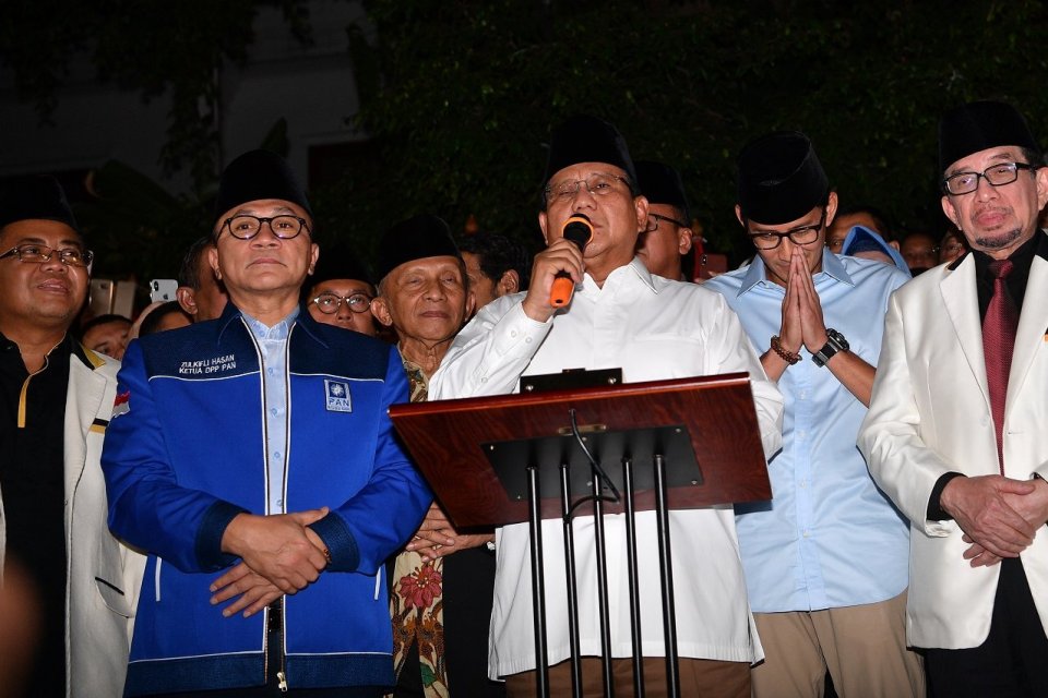 Prabowo Menanti Putusan Sidang MK, Koalisi Tim Pemenangan Prabowo-Sandi