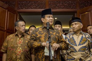 Prabowo dan Amien Rais