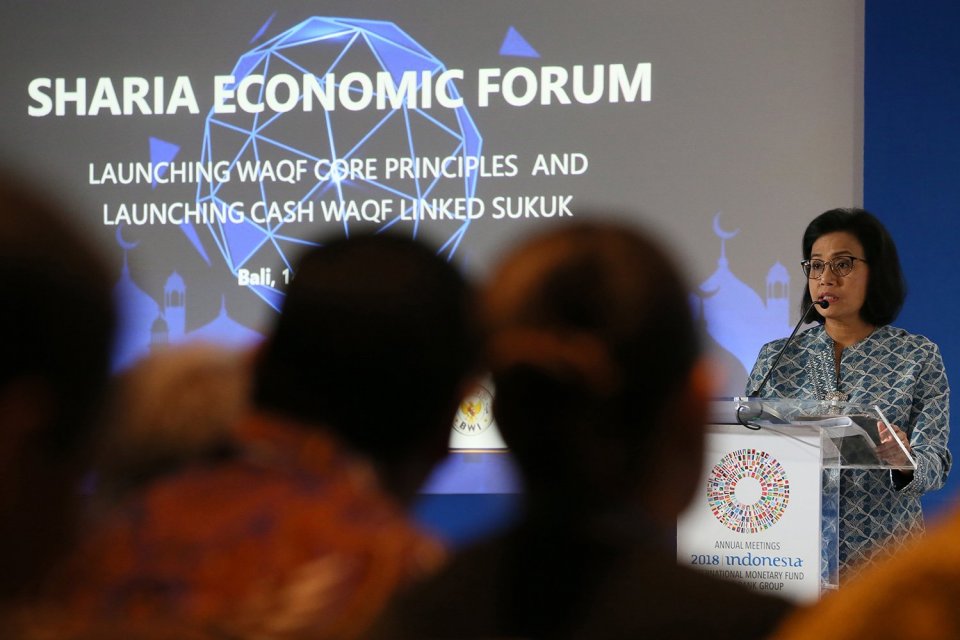 Menkeu SMI di Sharia Economic Forum AM IMF-WB