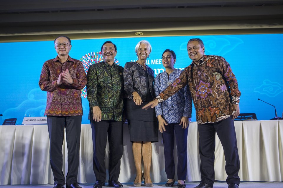 Perhelatan AM IMF-WB 2018 di Bali