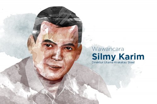 Direktur Utama Krakatau Steel Silmy Karim