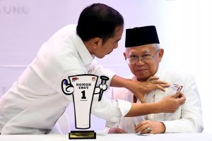 Jokowi dan Ma'ruf Amin