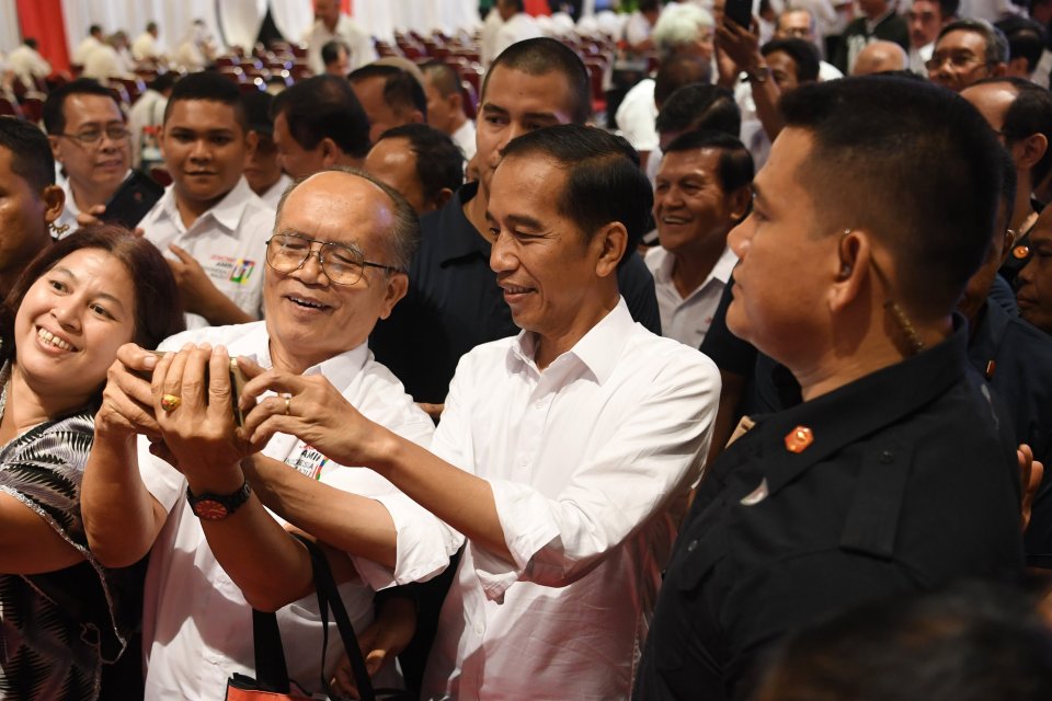 Jokowi dan Purnawirawan TNI/Polri