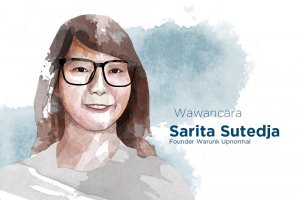 Sarita Sutedja, Founder Warunk Upnormal