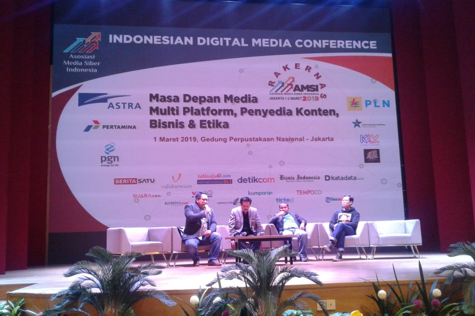 Asosiasi Media Siber Indonesia (AMSI) akan menggelar Indonesia Digital Media Conference. nomor identitas tunggal, cara mencegah peretasan, akun media sosial, ustad abdul somad