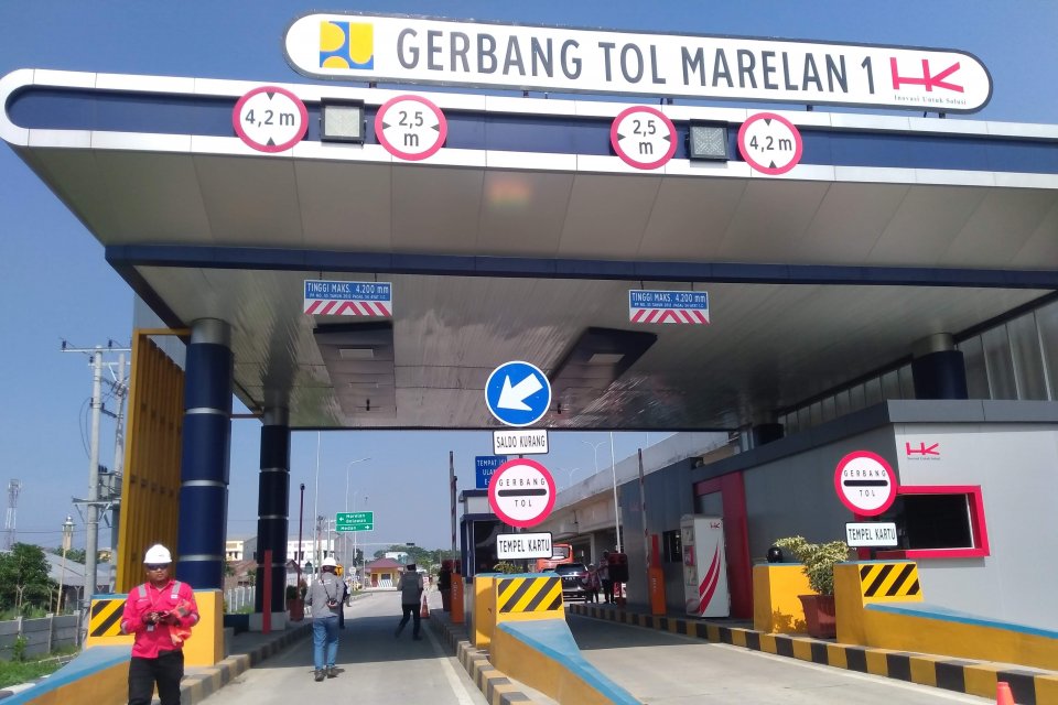 Gerbang Tol Marelan 1 Trans Sumatera