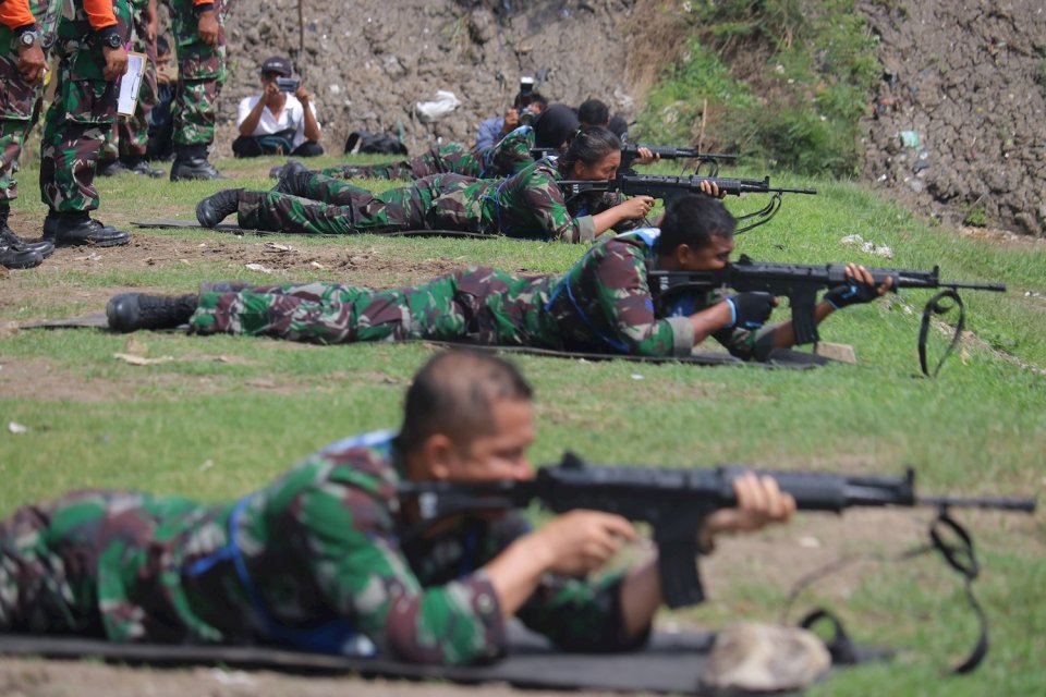 Ilustrasi TNI di Papua.