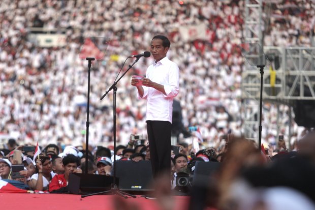 kampanye akbar Jokowi
