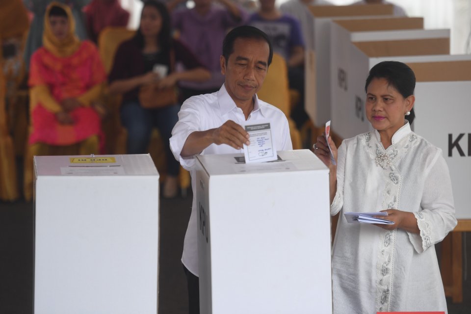 Jokowi unggul dari Prabowo di Kota Batam dengan meraih 287 ribu suara.