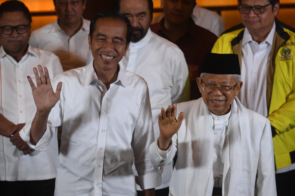 Situng KPU Nyaris 70%, Jokowi menang sementara 13,4 Juta suara