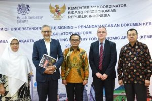 Kerja Sama Kemenko Perekonomian dengan pemerintah Inggris Raya