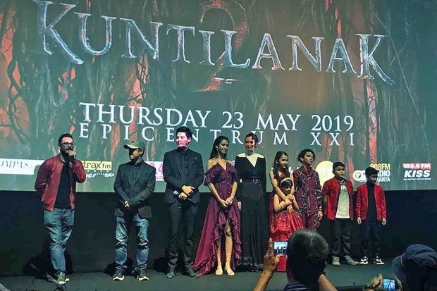 Suasana Gala Premier Film Kuntilanak 2 di Jakarta, Kamis, (23/5/2019)