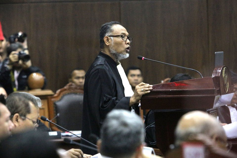 BPN Prabowo-Sandiaga, tim kuasa hukum BPN Prabowo-Sandiaga, permintaan perlindungan saksi, MK